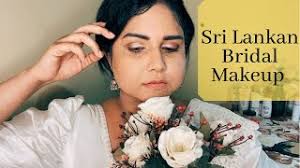 sri lankan bridal makeup with