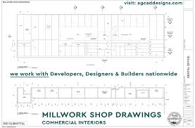 millwork cad drawing casework