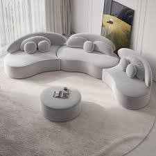 Modern Curved Sectional Modular Sofa