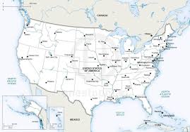 Regular United States Map Zoomable Map United States Mileage
