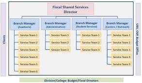 Organizational Chart Fiscal Shared Services Montana