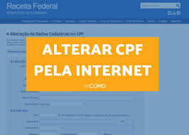 como mudar o cpf de solteiro para