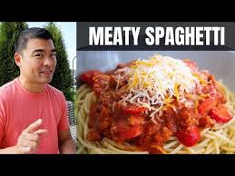meaty spaghetti you