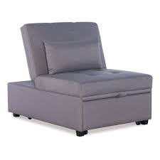 Cordaroy's corduroy convertible chair folds bed, as seen on shark tank bean bag | full, grey. Chillax Convertible Sleeper Chair Badcock Home Furniture More
