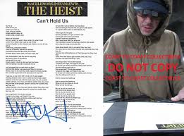 macklemore signed the heist can t hold