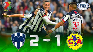 You are on page where you can compare teams monterrey vs cf america before start the match. Monterrey America 2 1 Goles Final Ida Liga Mx Youtube