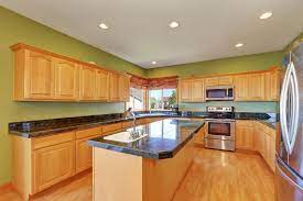 what color floor with maple cabinets