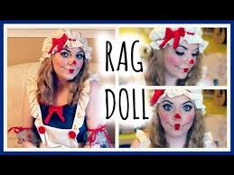 rag doll makeup tutorial costume
