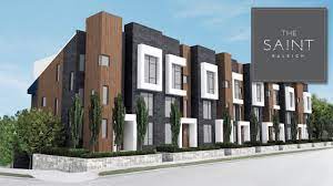 the saint luxury townhomes right in