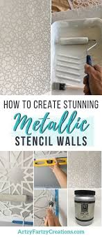 Walls With Silver Metallic Paint