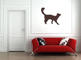 Large Cat Decorative Vinyl Wall Art