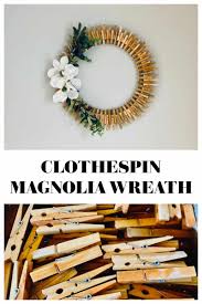 clothespin wreath diy confessions of