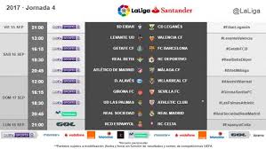 spanish league parties schedules and