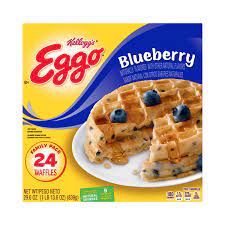eggo waffles blueberry