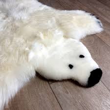 polar bear play rug for es