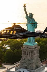 city lights or skyline helicopter tour