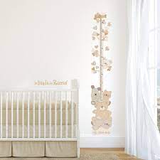 Fabric Growth Chart Wall Decals Kids