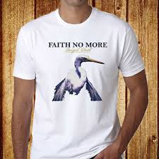Details About New Faith No More Angel Dust Duke Logo Rock Band Mens White T Shirt Size S 3xl