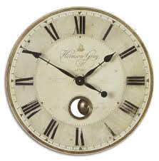 Uttermost Harrison Gray 30 Clock