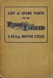 royal enfield 1927 model 180 spare