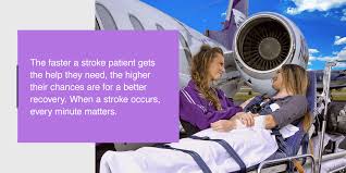how to transport a stroke patient
