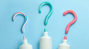 what can you tell from toothpaste color