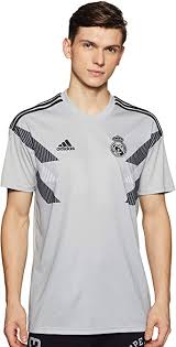Find great deals on ebay for real madrid training shorts. Amazon Com Adidas 2018 2019 Real Madrid Pre Match Training Football Soccer T Shirt Jersey Grey Clothing