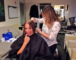 So katie couric had her sit down for an interview. Katie Couric Debuts New Face Framing Haircut At New York Fashion Week Daily Mail Online