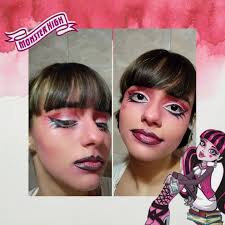 monster high makeup challenge