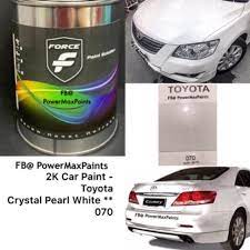 Force Toyota 070 Crystal Pearl White