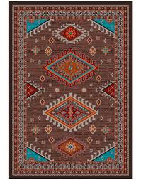 persian southwest brown area rug