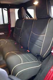 Jeep Wrangler Full Piping Seat Covers