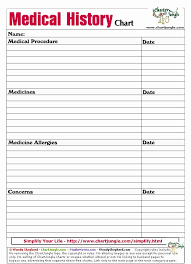 Family Health History Form Template Inspirational Medical