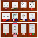 Image result for ‫پریز برق در کشورهای مختلف‬‎