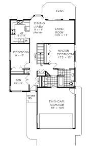 House Plan 58712 One Story Style With