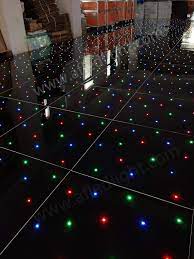 black led dance floor afled lighting
