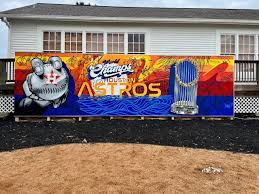 Astros Mural Program Houston Astros