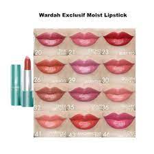 wardah exclusive moist lipstick series