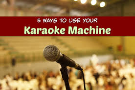 5 ways to use your karaoke machine