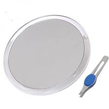 suction cup 10x magnifying mirror