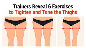 exercises that tighten and tone the thighs