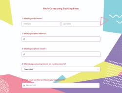 75 free booking form templates