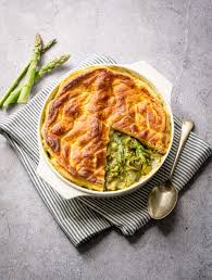 Vegetable Pie With Asparagus And