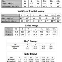 69 Unexpected Nike Nfl Jersey Fitting Chart