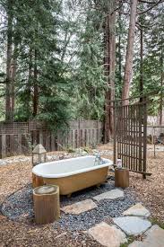 An Outdoor Bathtub Is The Sensory