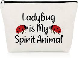 funny ladybug makeup bag ladybug lover