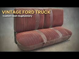 Vintage Ford 1972 Truck Seat Custom