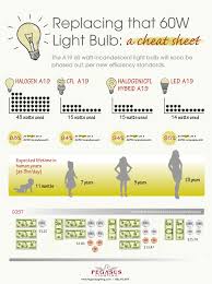 Replacing That 60 Watt Light Bulb Powerful Infographic