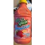 v8 splash smoothies strawberry banana