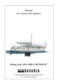 Bavaria Cruiser 50 Manual En Pdf Manualzz Com